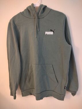 Puma Sage Green Pullover Hoodie